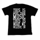 Epidemic Records - Logo + This Is More Than Music - T-Shirt