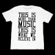Epidemic Records - Logo + This Is More Than Music - T-Shirt