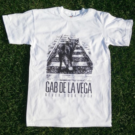 Gab De La Vega - Never Look Back - White - T-Shirt