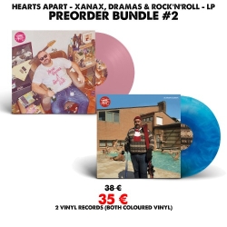 [Preorder Bundle 2] Hearts Apart - Xanax, Dramas & Rock'n'Roll - LP