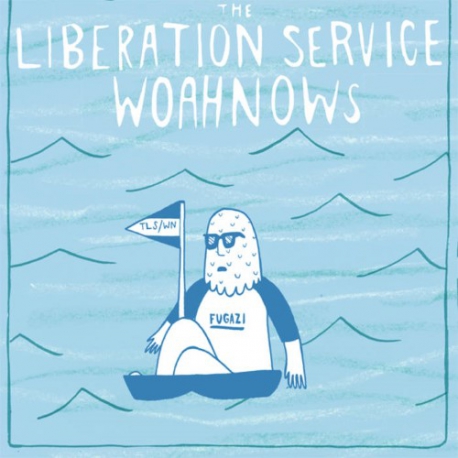 The Liberation Service / Woahnows - Split - 7"