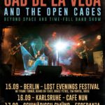 Gab De La Vega and The Open Cages, first time full band in Germany
